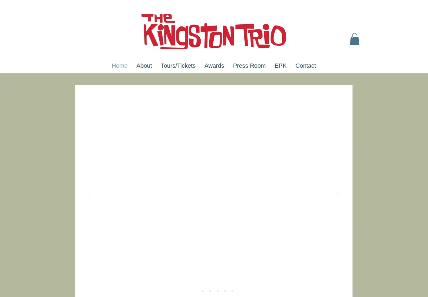 Screenshot of kingstontrio.com