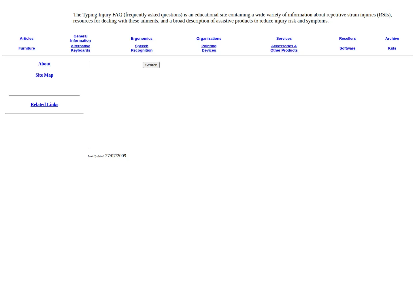 Screenshot of tifaq.org
