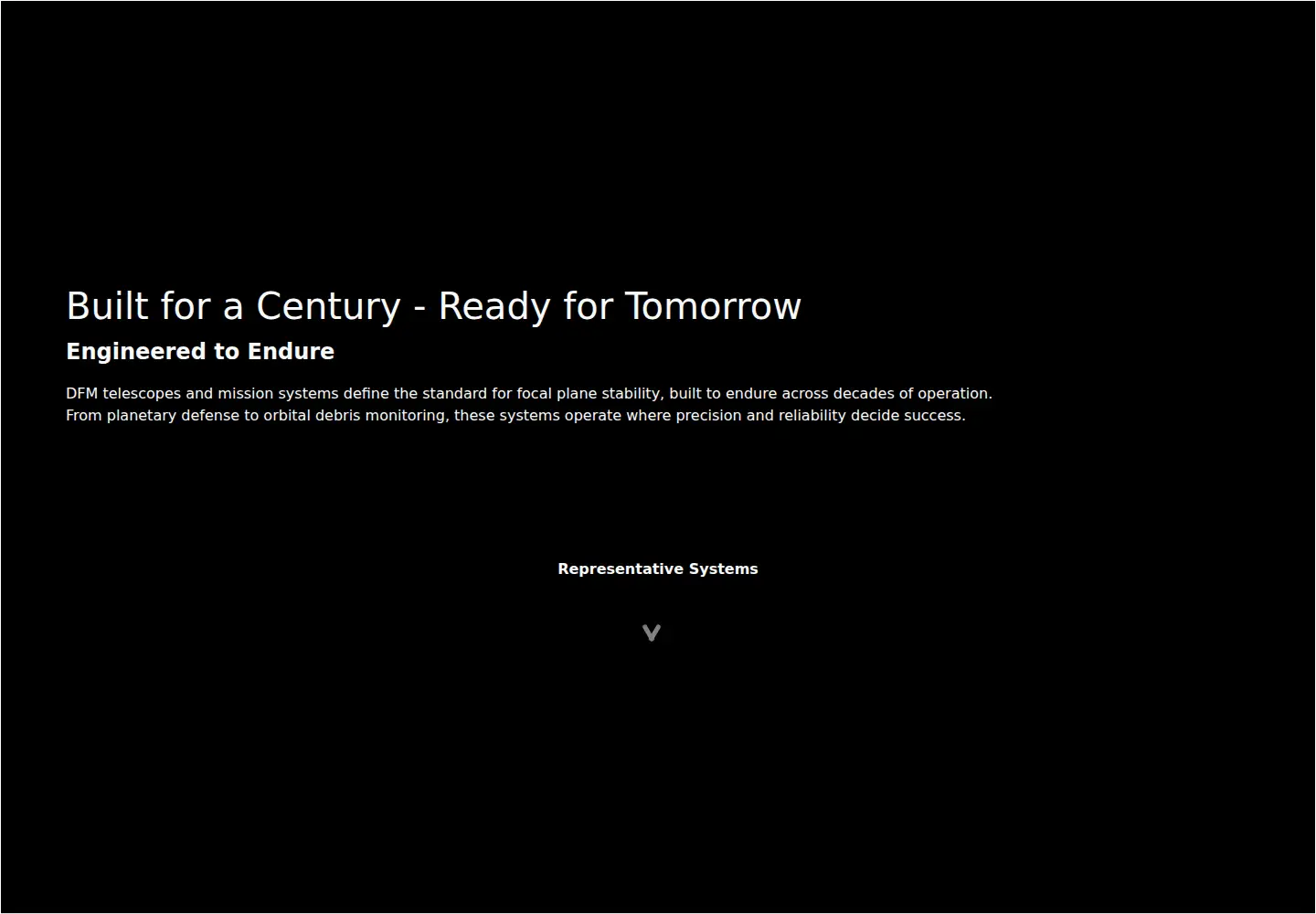 Captured homepage of dfmengineering.com in the current scan
