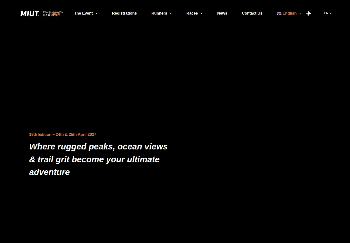 Screenshot of miutmadeira.com