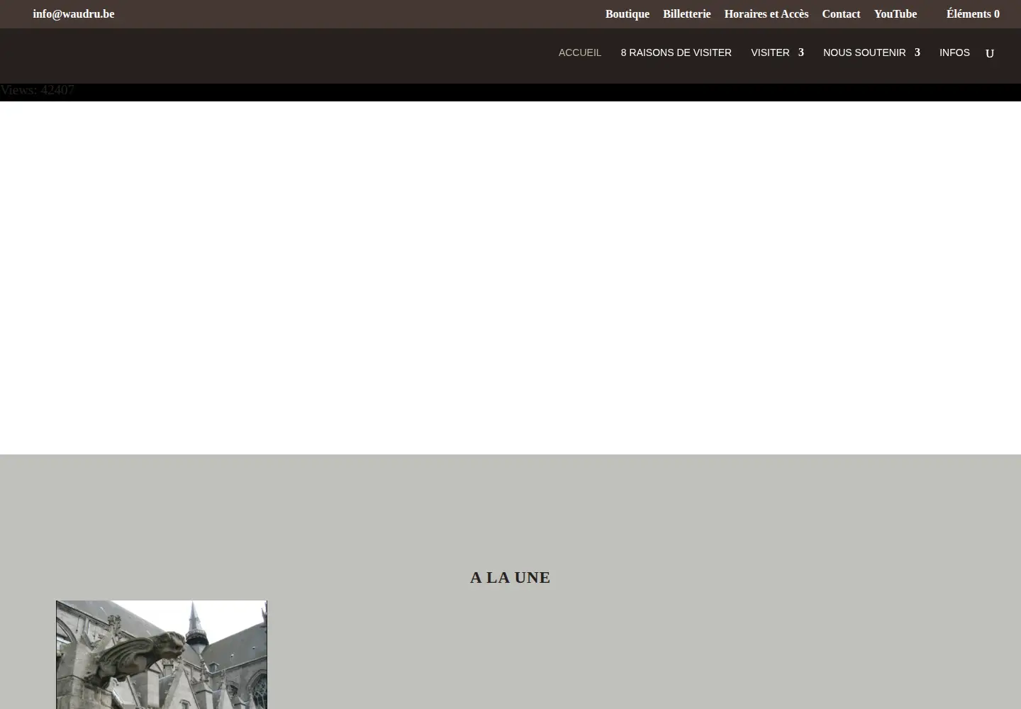 Screenshot of waudru.be