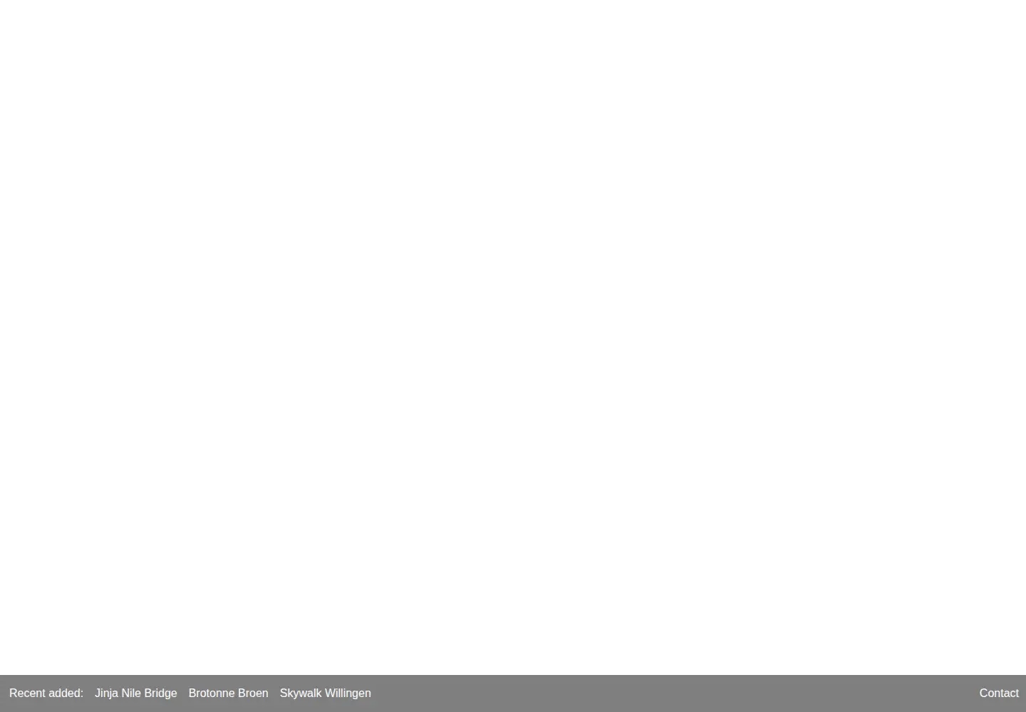 Captured homepage of bridgeinfo.net in the current scan
