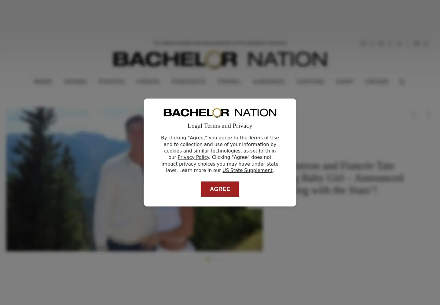 Screenshot of bachelornation.com