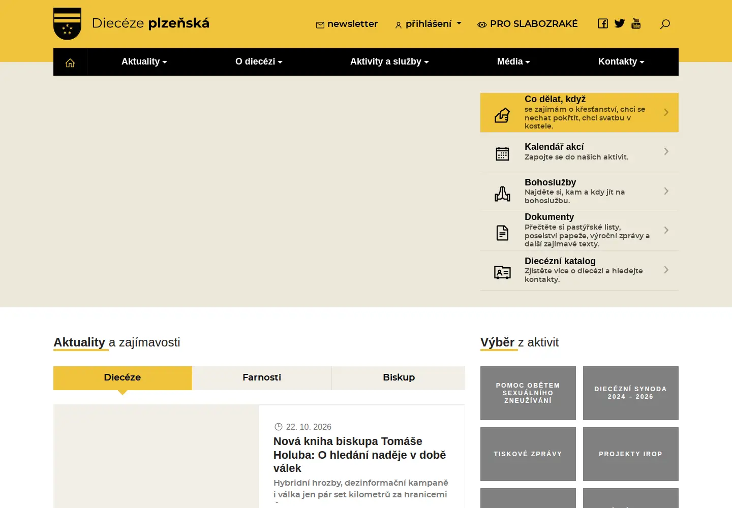 Screenshot of bip.cz