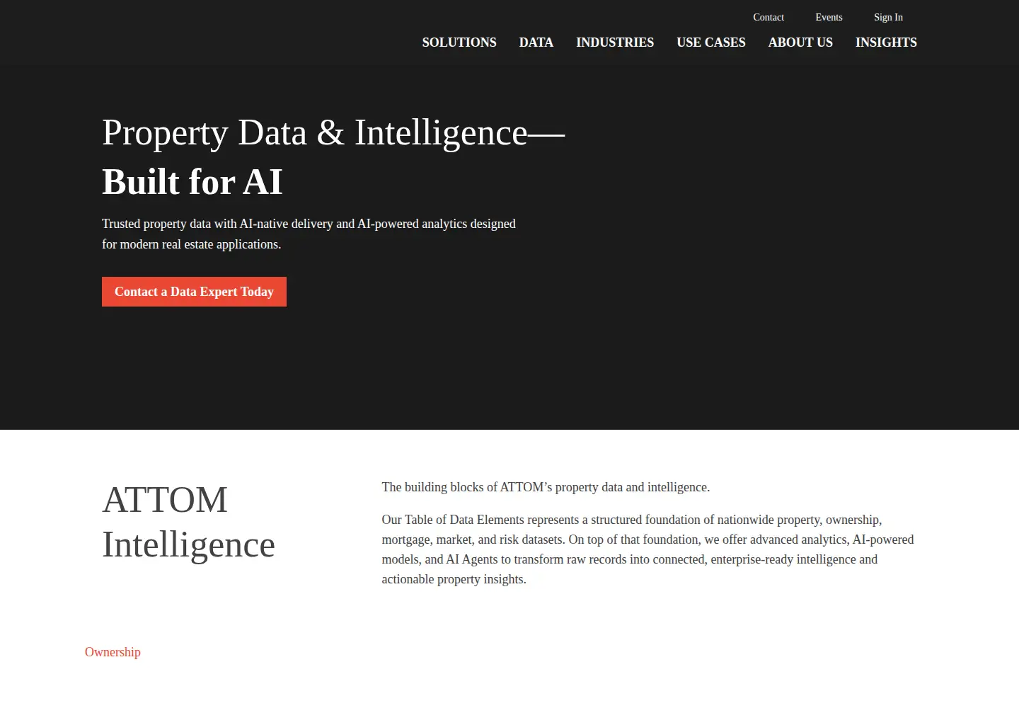 Screenshot of addressreport.com