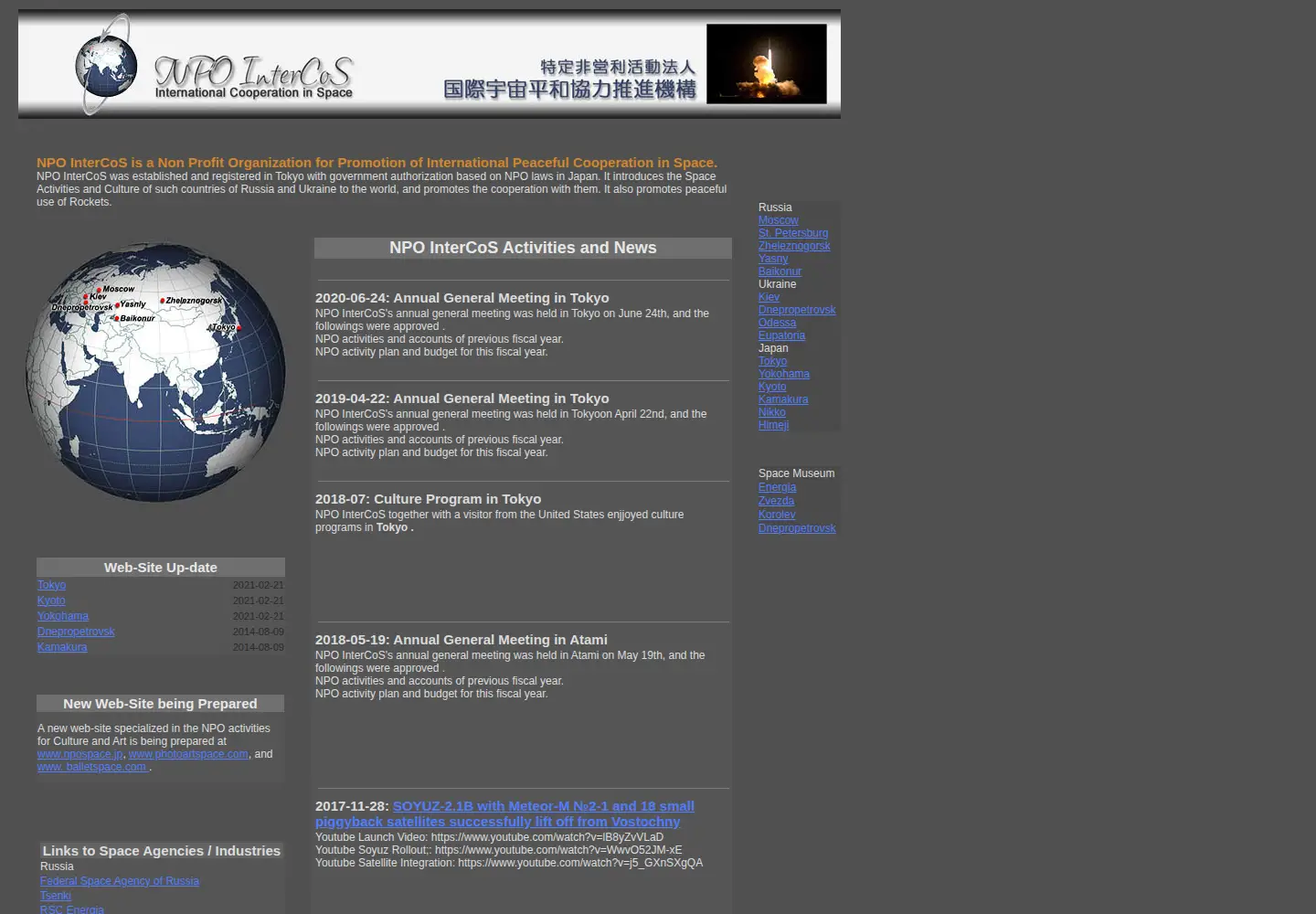 Screenshot of npointercos.jp