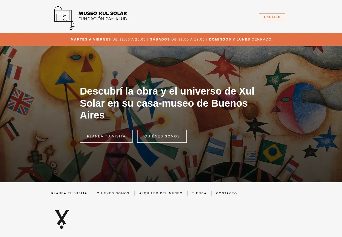 Screenshot of xulsolar.org.ar