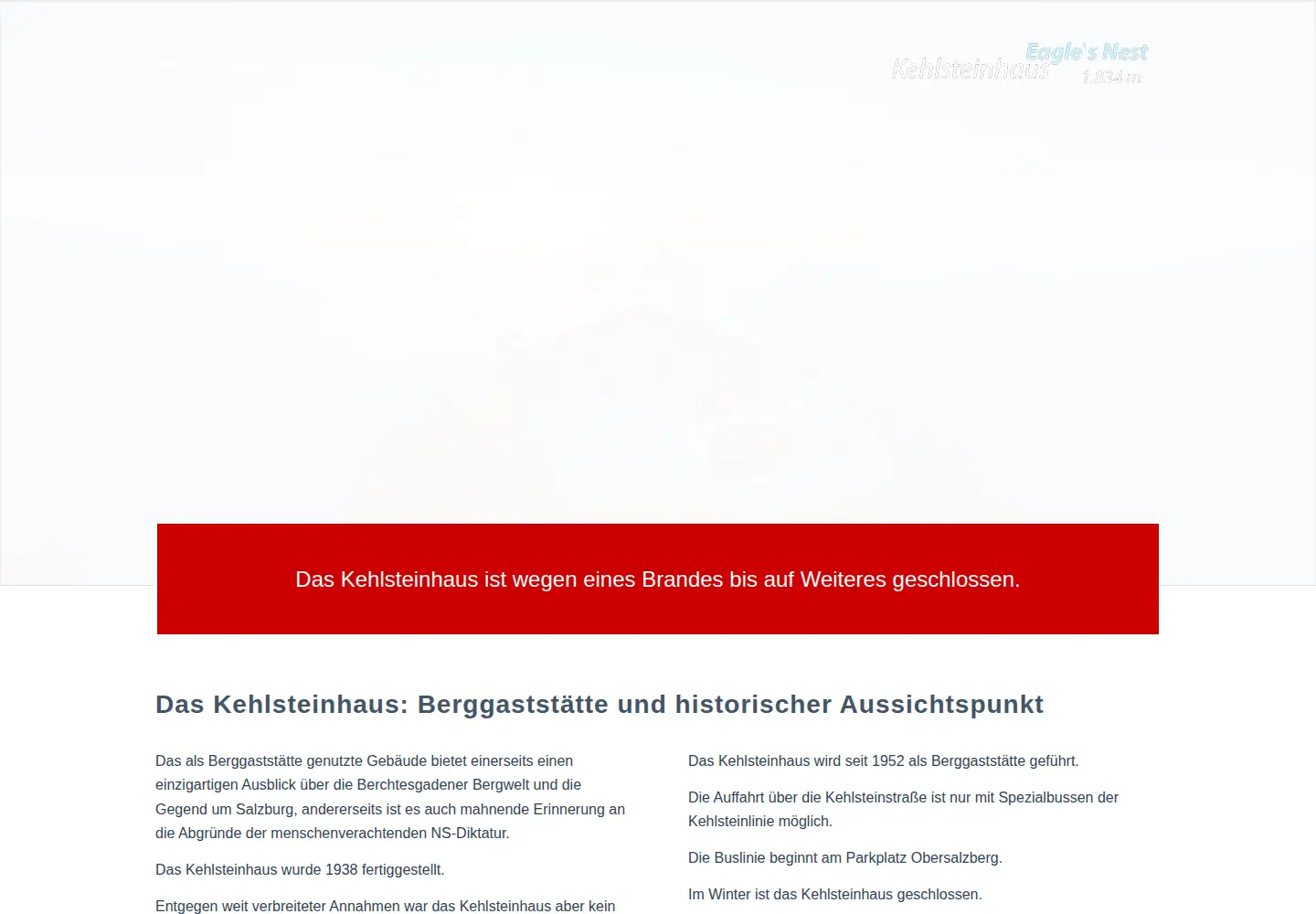Screenshot of kehlsteinhaus.de