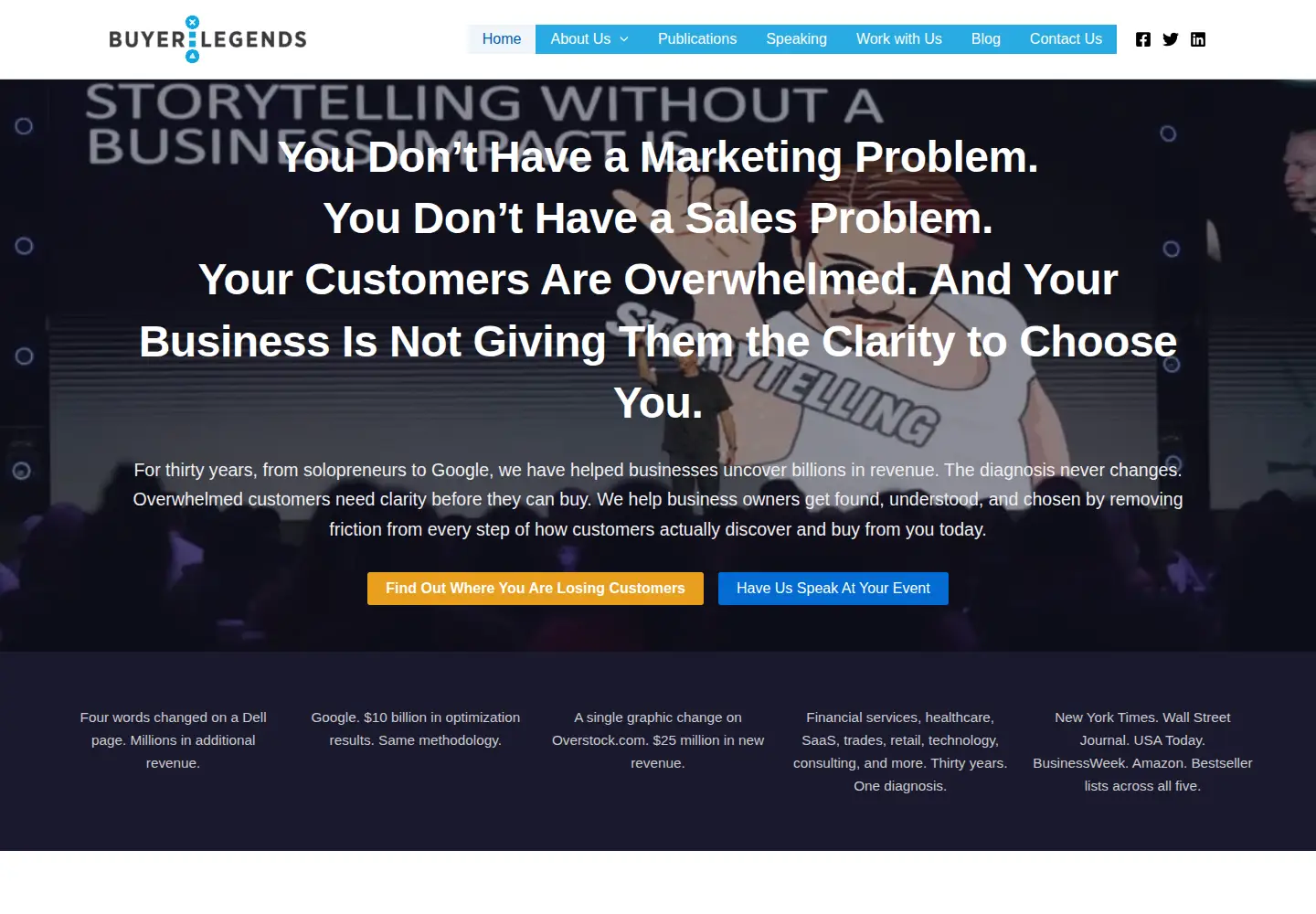 Screenshot of bryaneisenberg.com