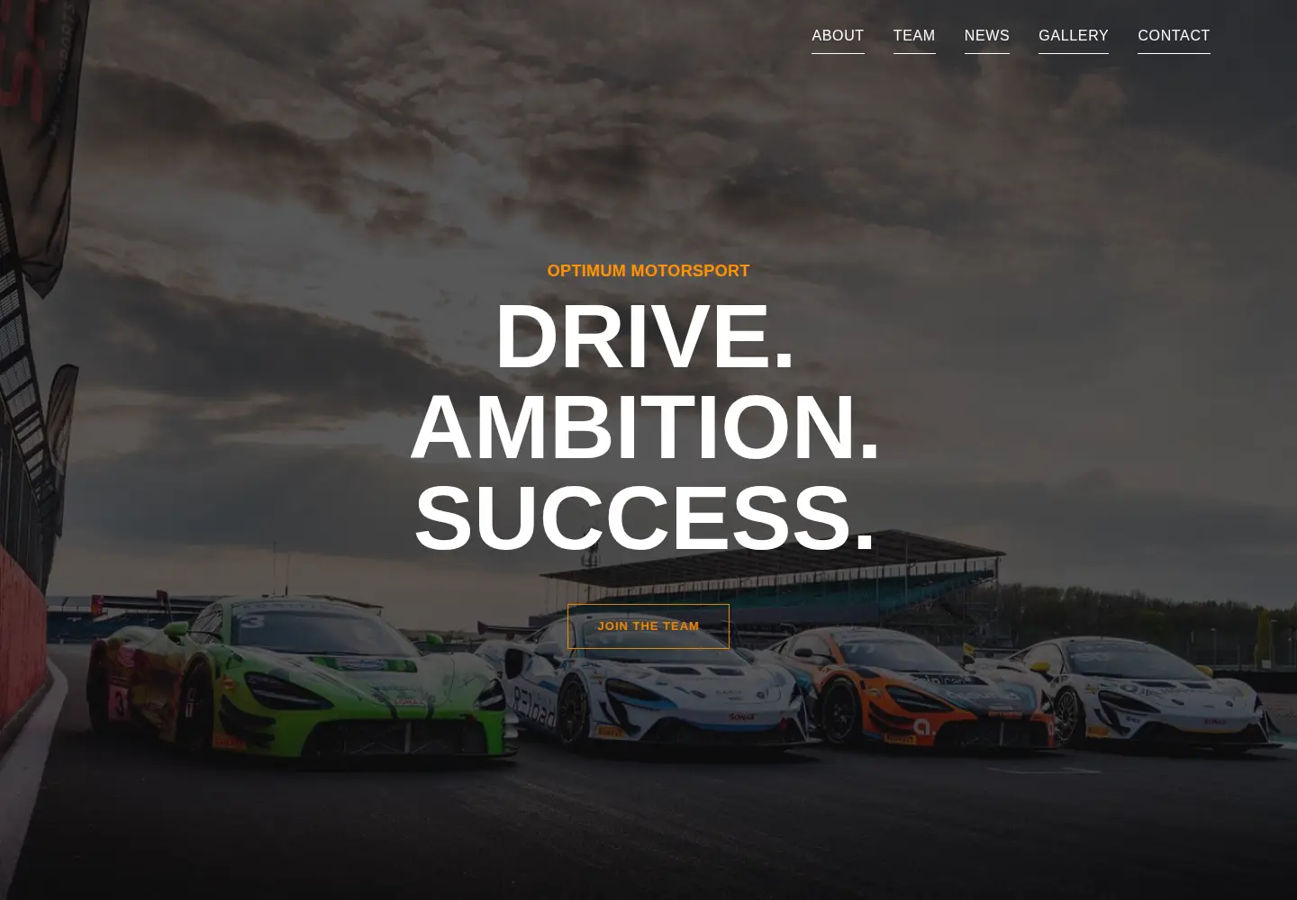 Screenshot of optimum-motorsport.com