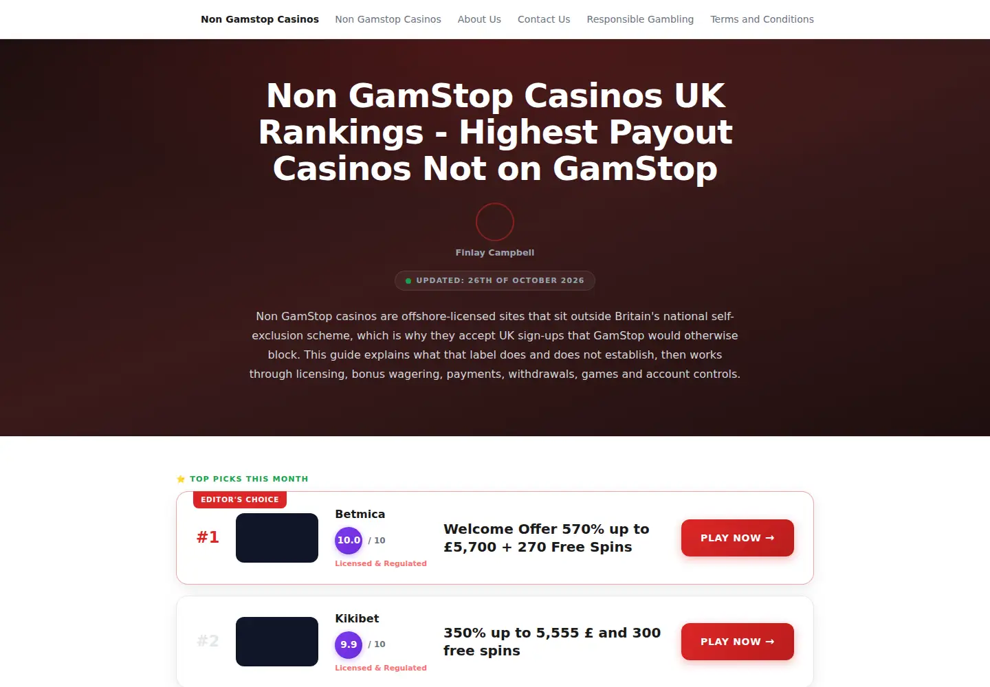 Screenshot of rlrmsport.com
