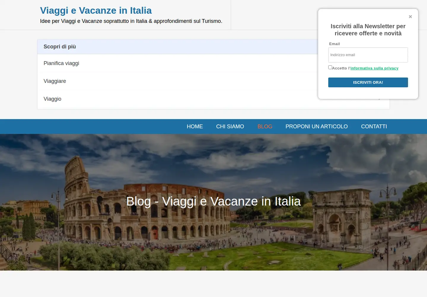 Screenshot of ilcomuneinforma.it