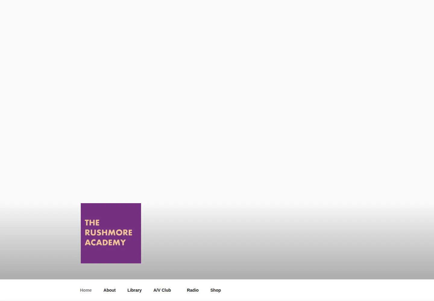 Screenshot of rushmoreacademy.com