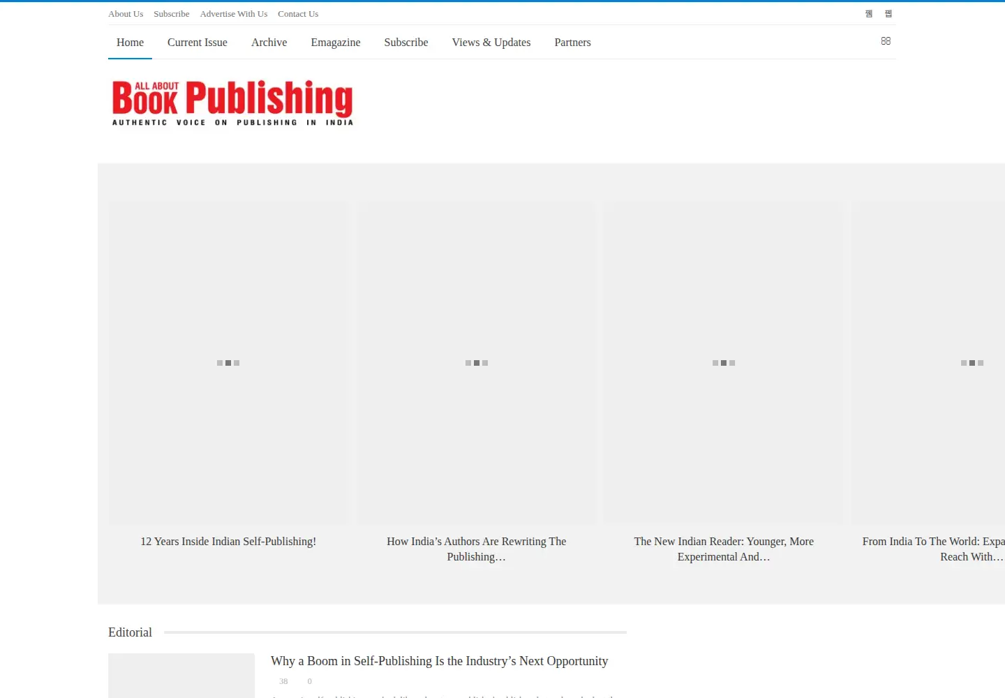 Screenshot of allaboutbookpublishing.com