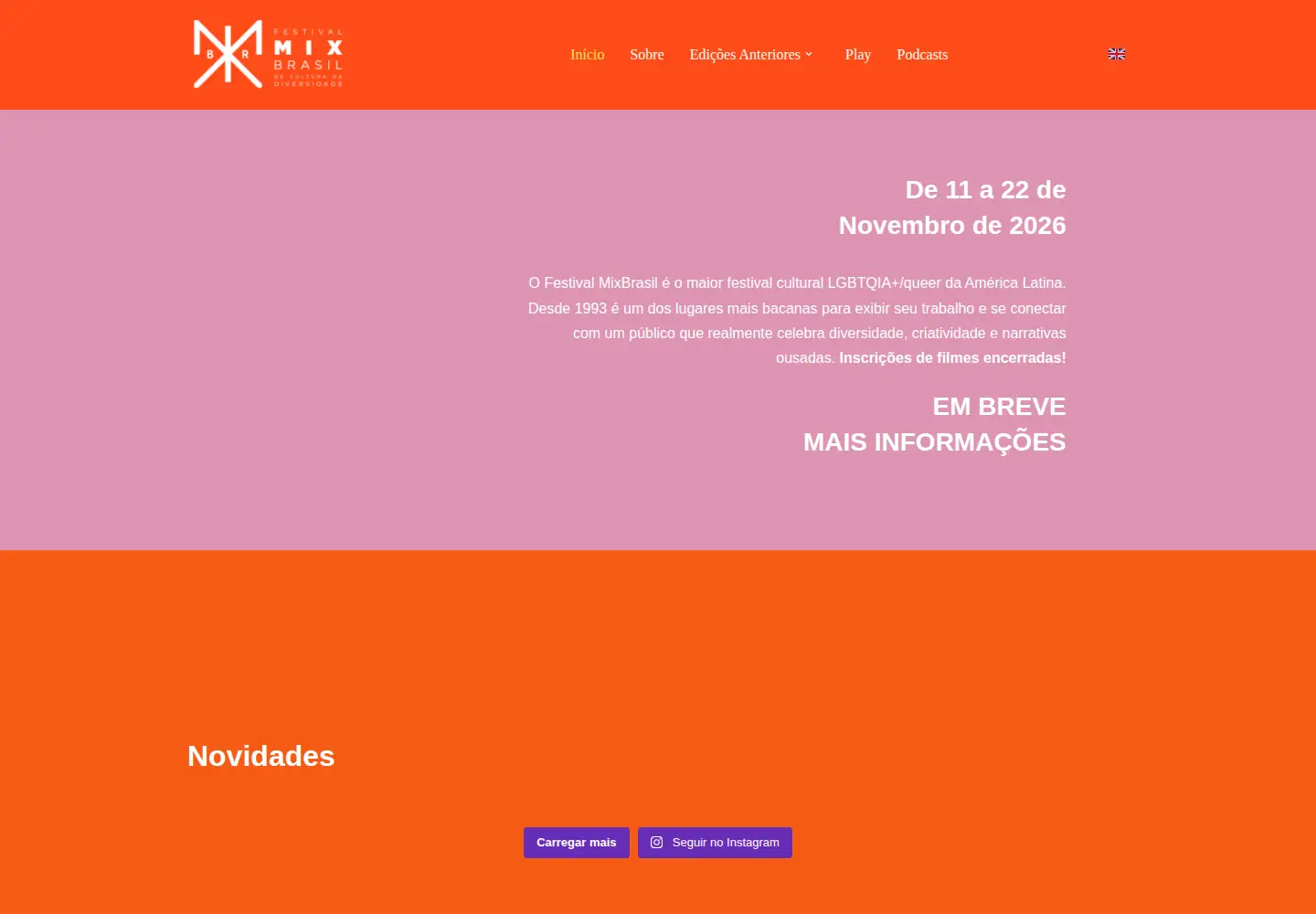 Screenshot of mixbrasil.org.br