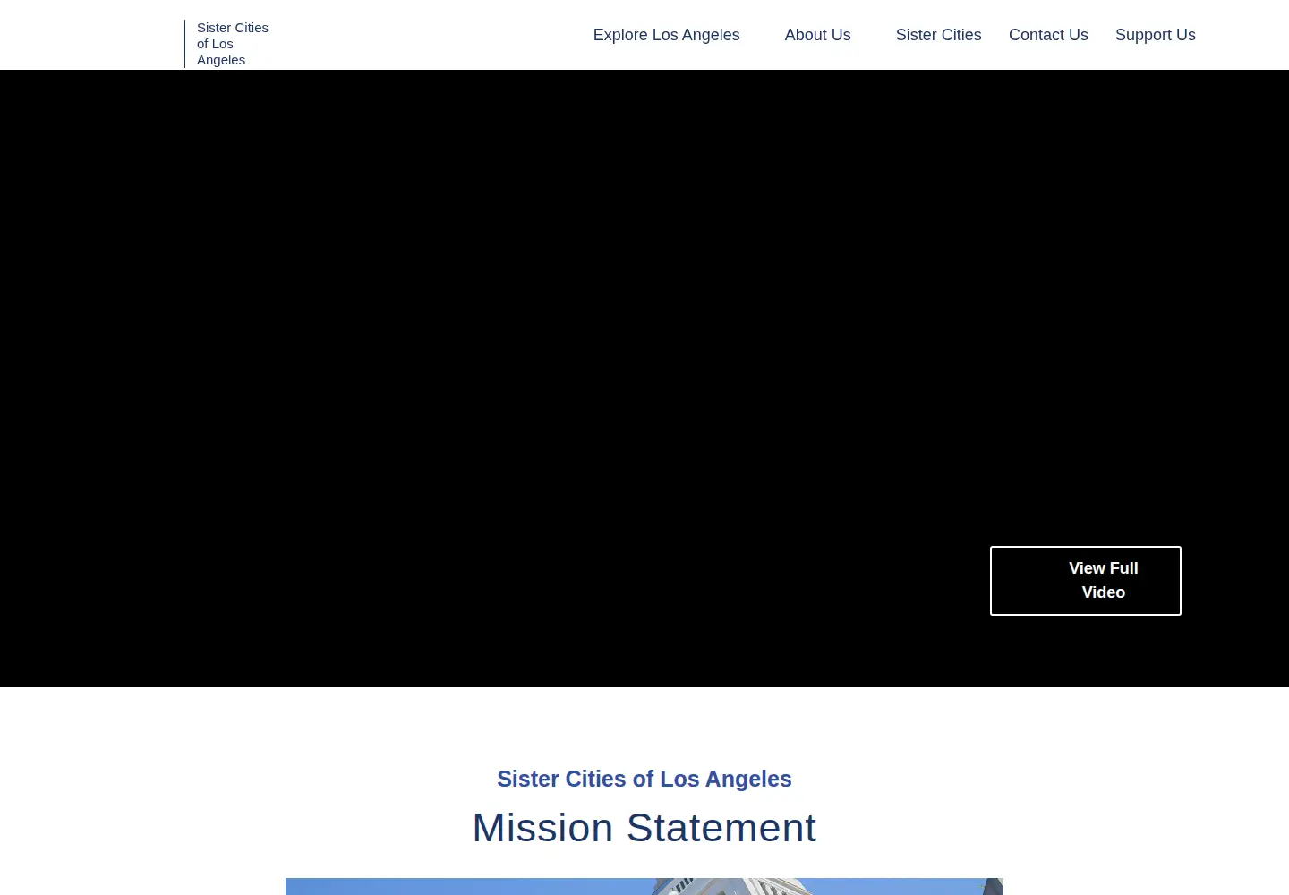 Screenshot of sistercitiesofla.org