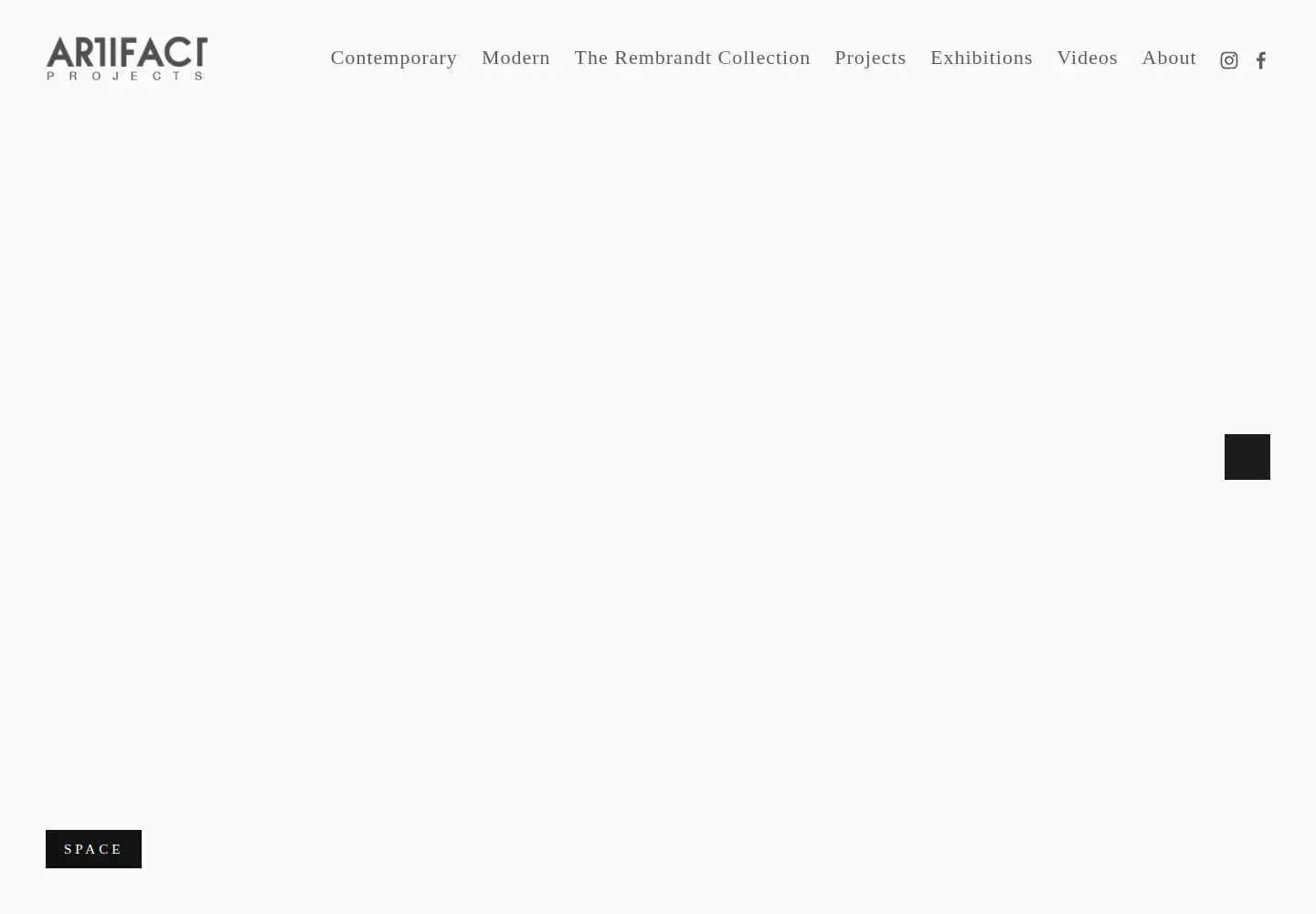 Captured homepage of artifactnyc.net in the current scan