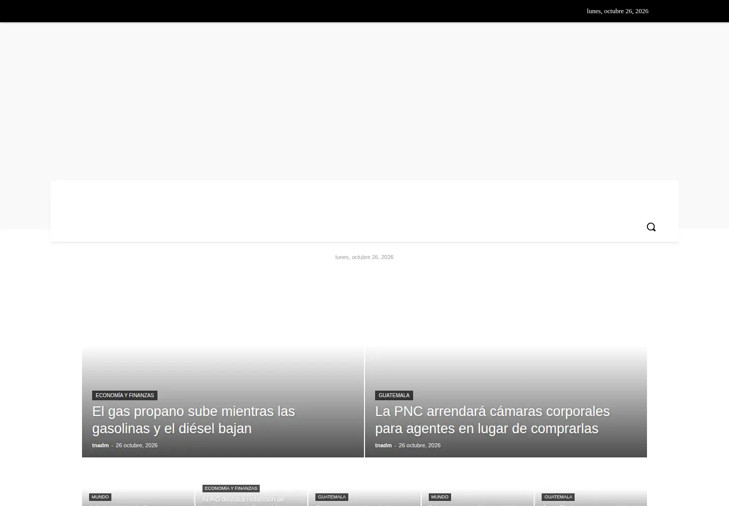 Screenshot of todanoticia.com