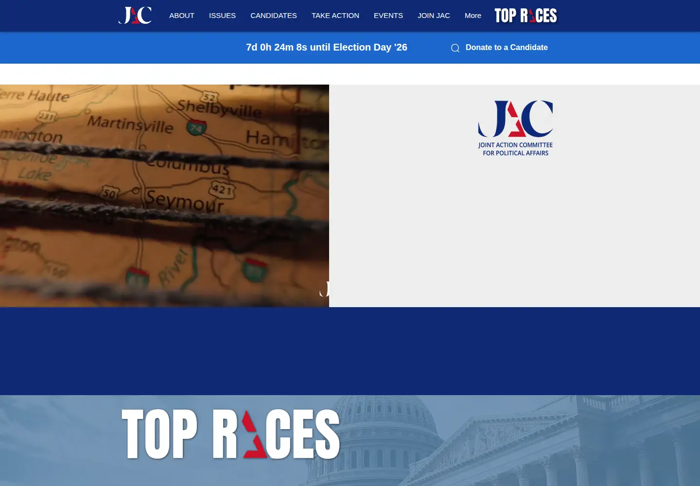 Screenshot of jacpac.org