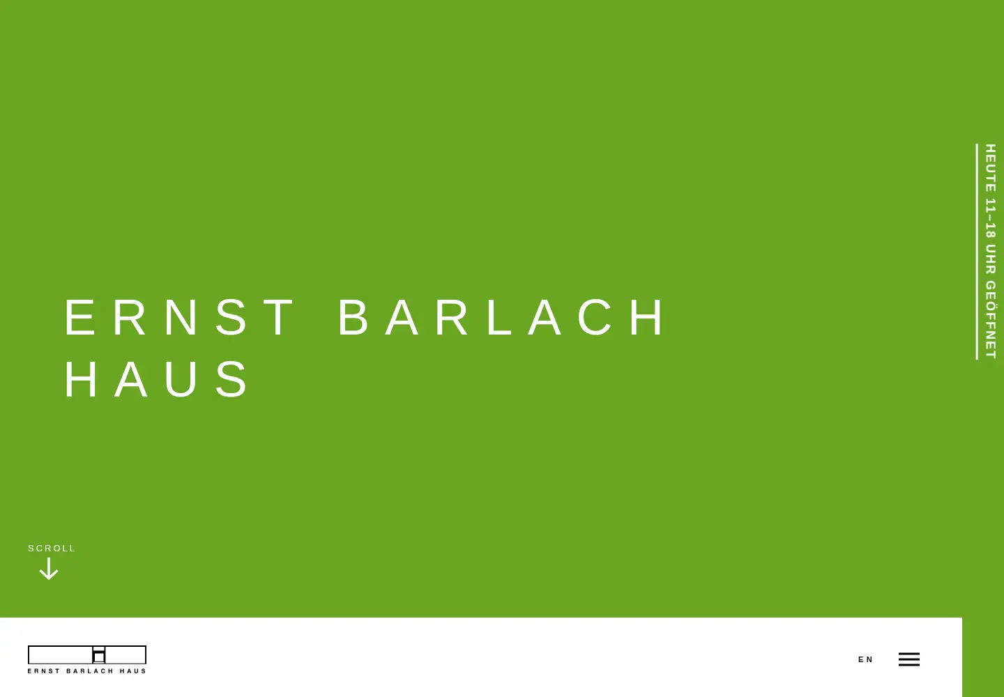 Captured homepage of barlach-haus.de in the current scan