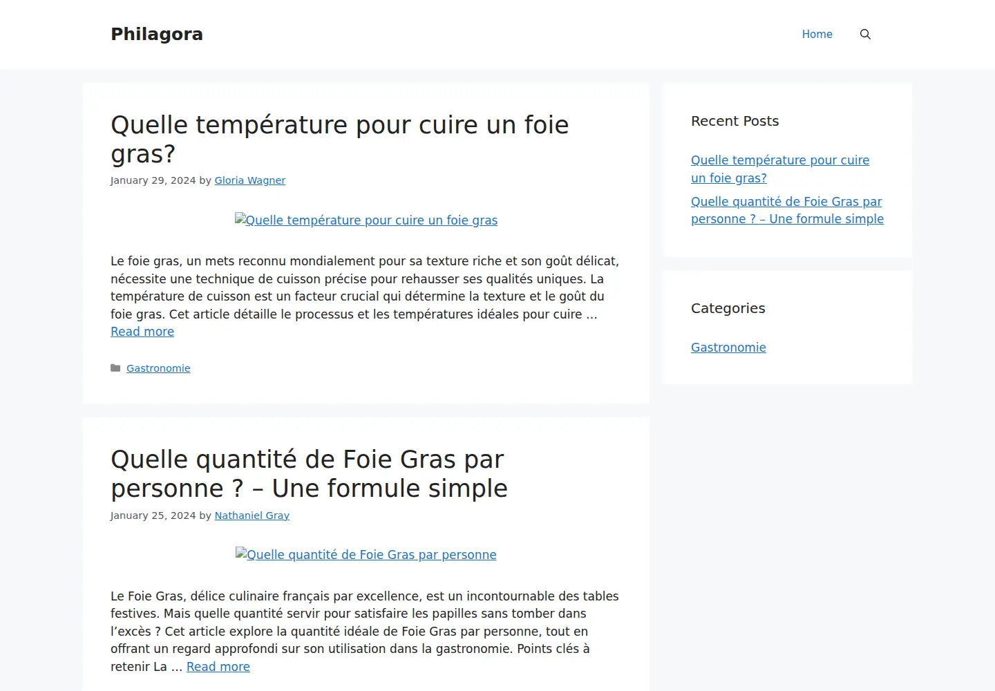 Screenshot of philagora.org