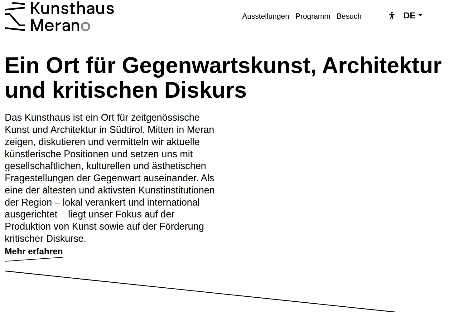 Screenshot of kunstmeranoarte.org