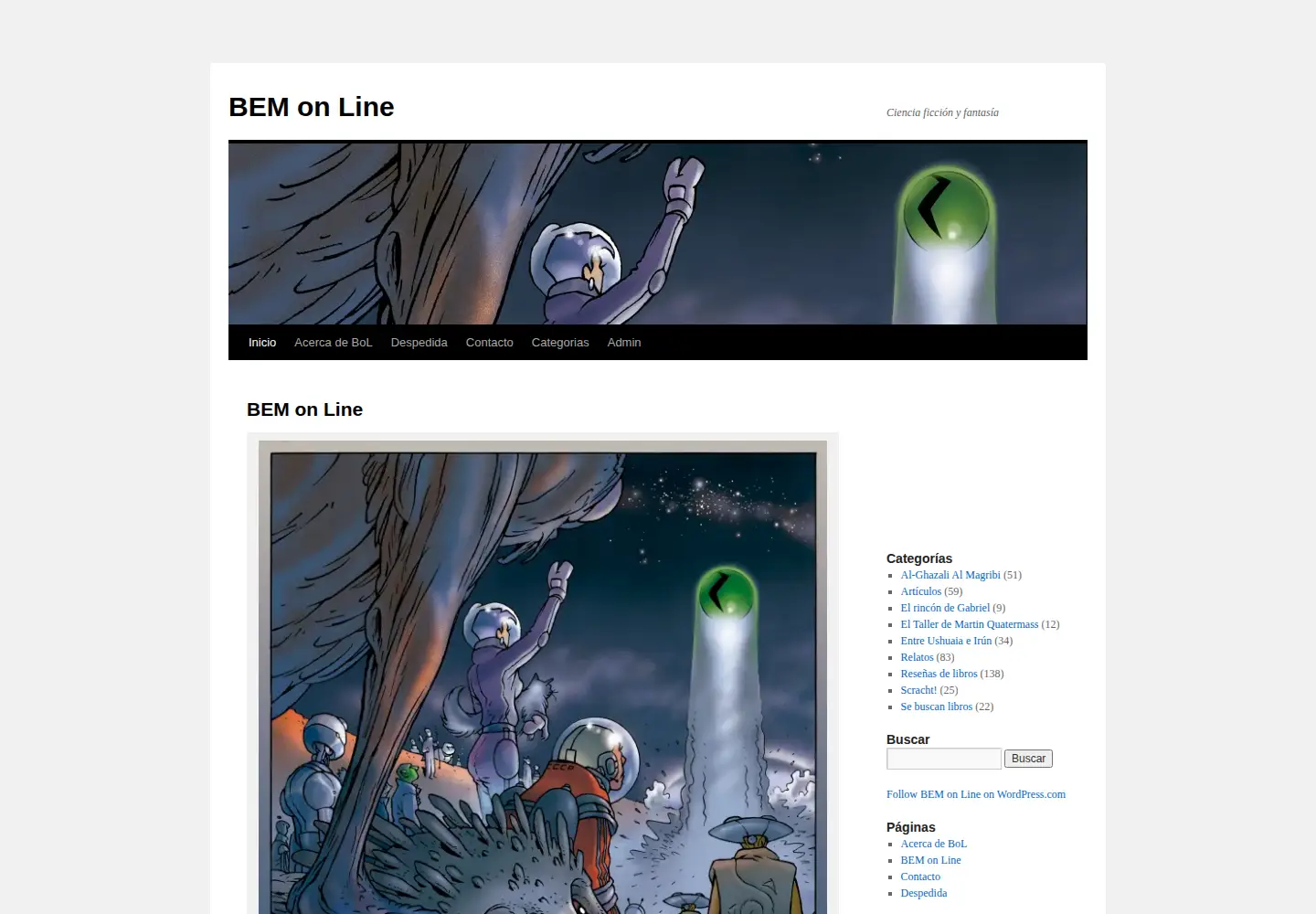 Screenshot of bemonline.com