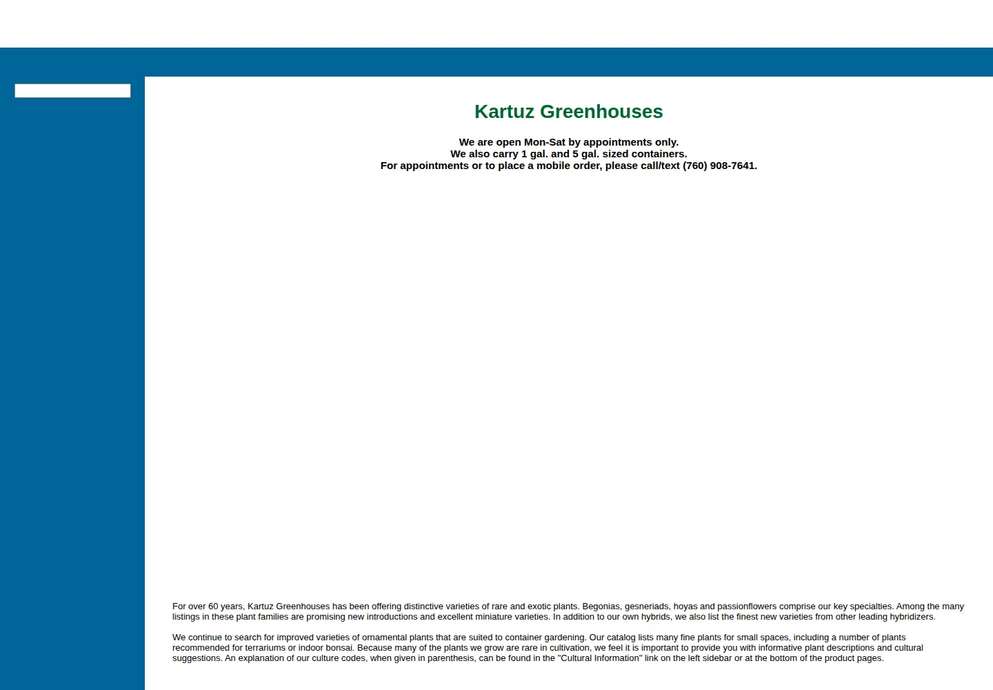 Screenshot of kartuz.com