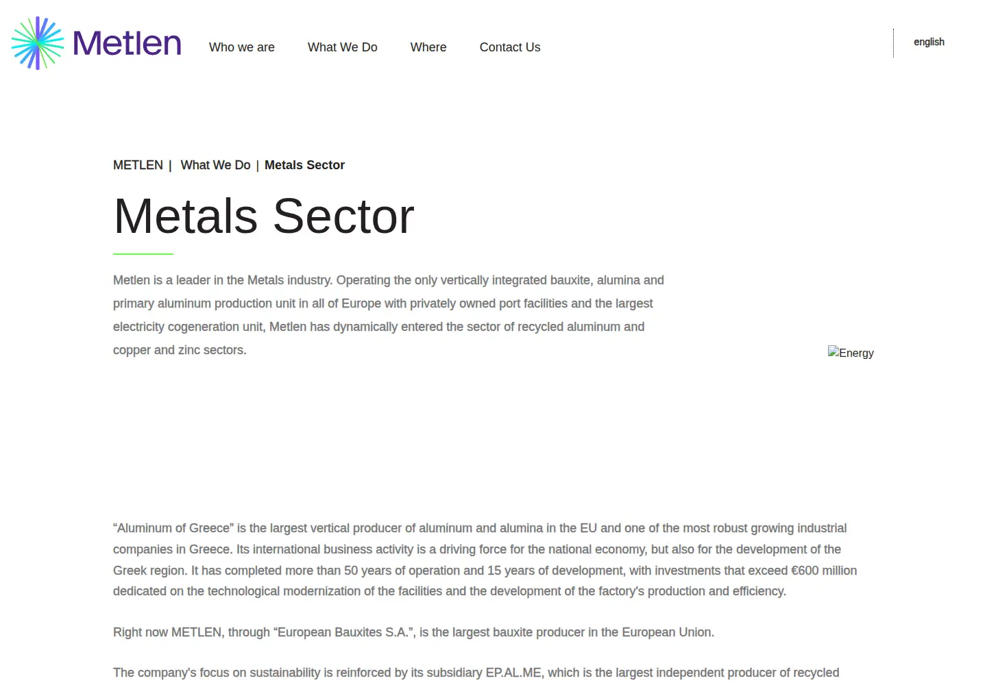 Screenshot of alhellas.com