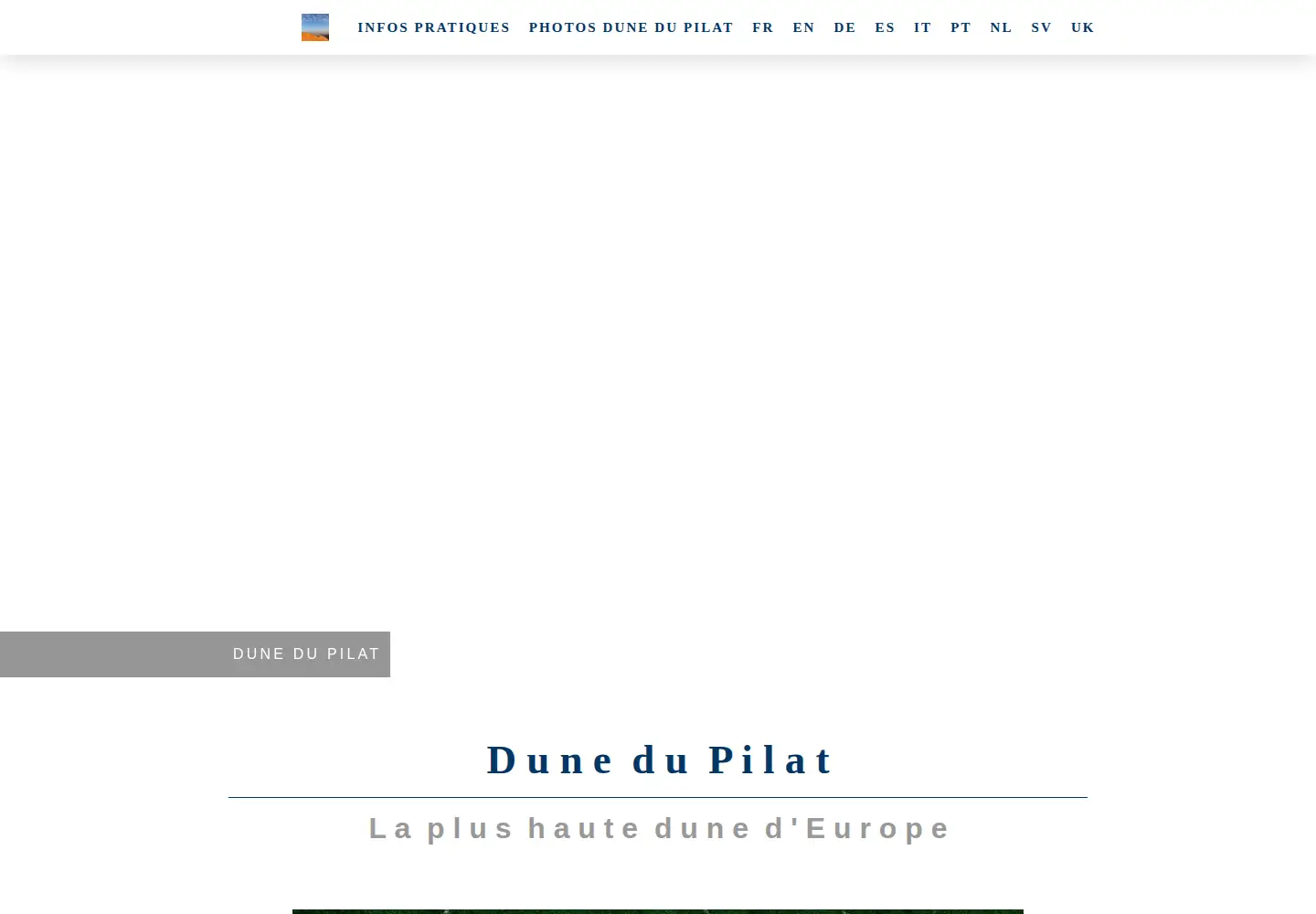 Screenshot of dunedupilat.com