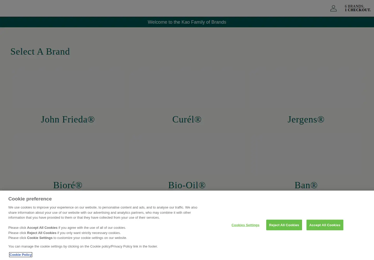 Screenshot of mykaoshop.com