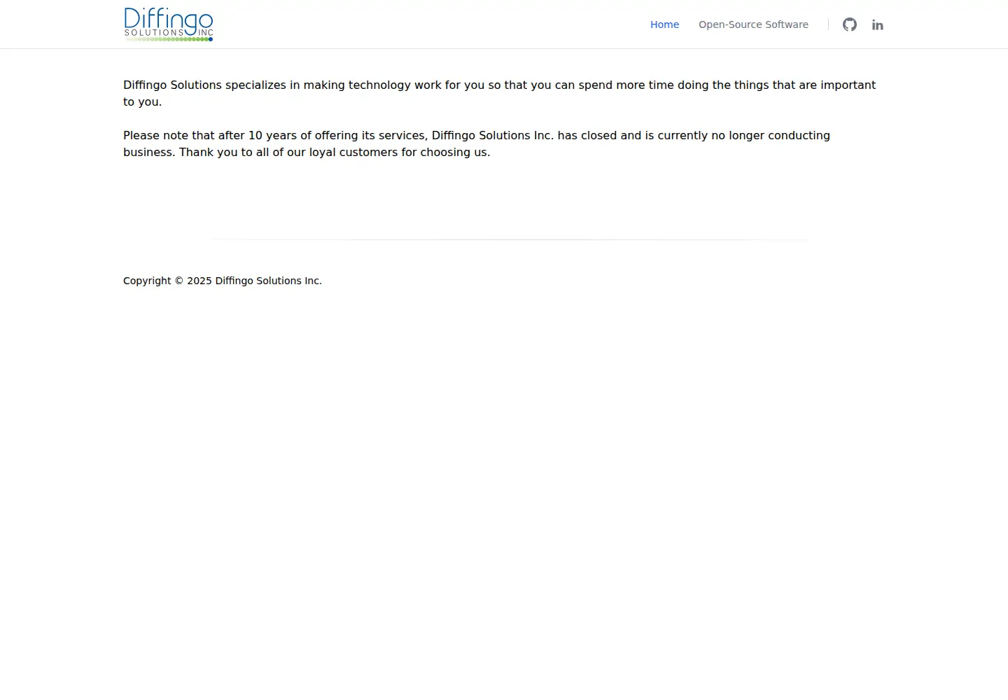 Screenshot of diffingo.com