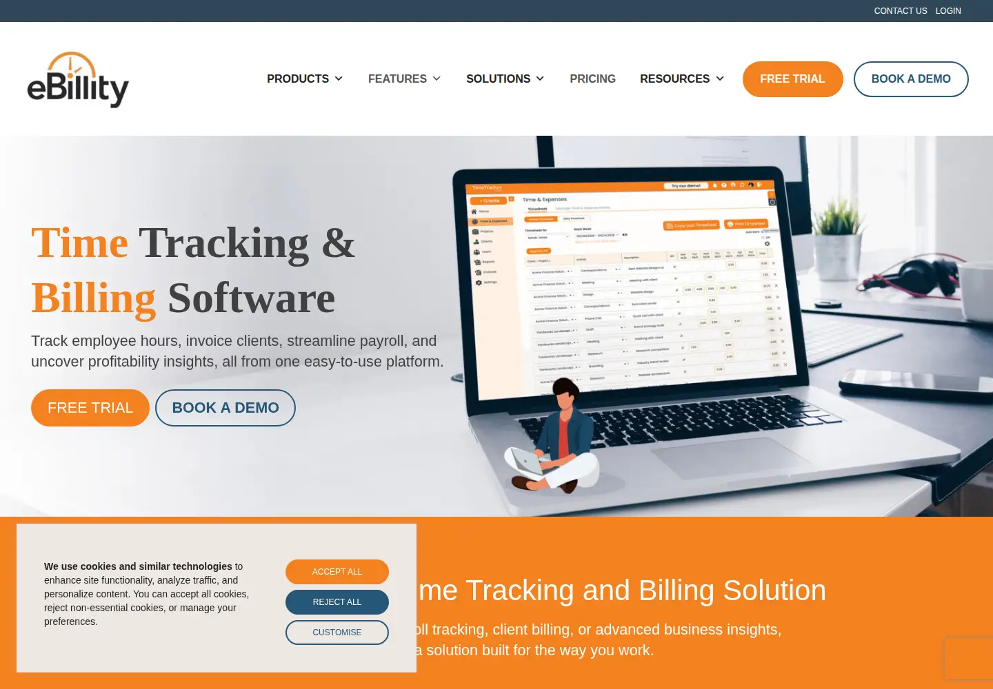 Screenshot of ebillity.com