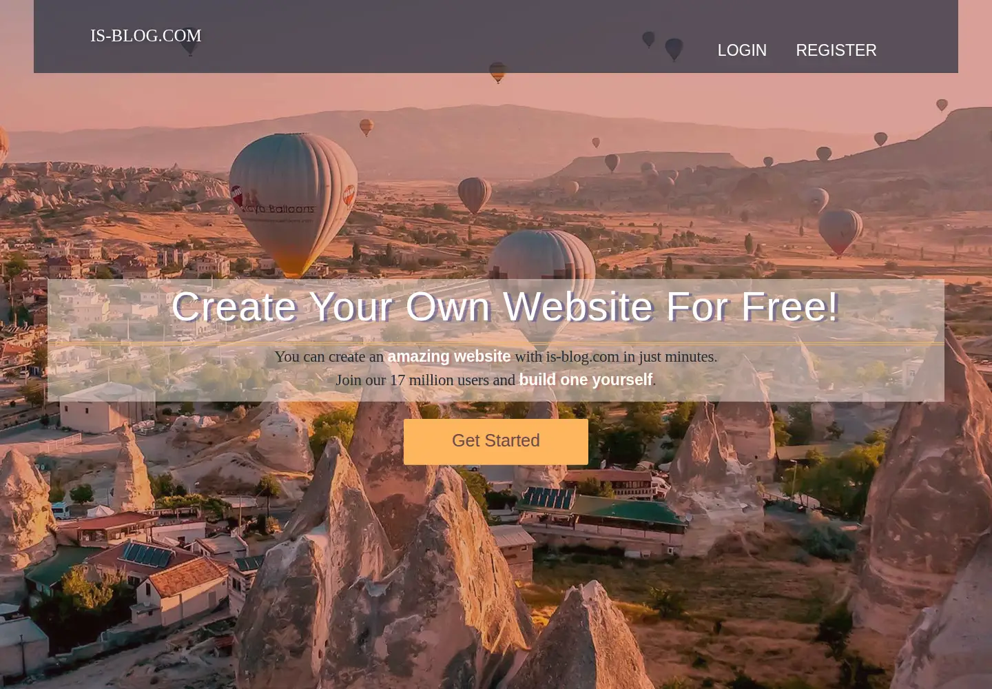 Screenshot of is-blog.com