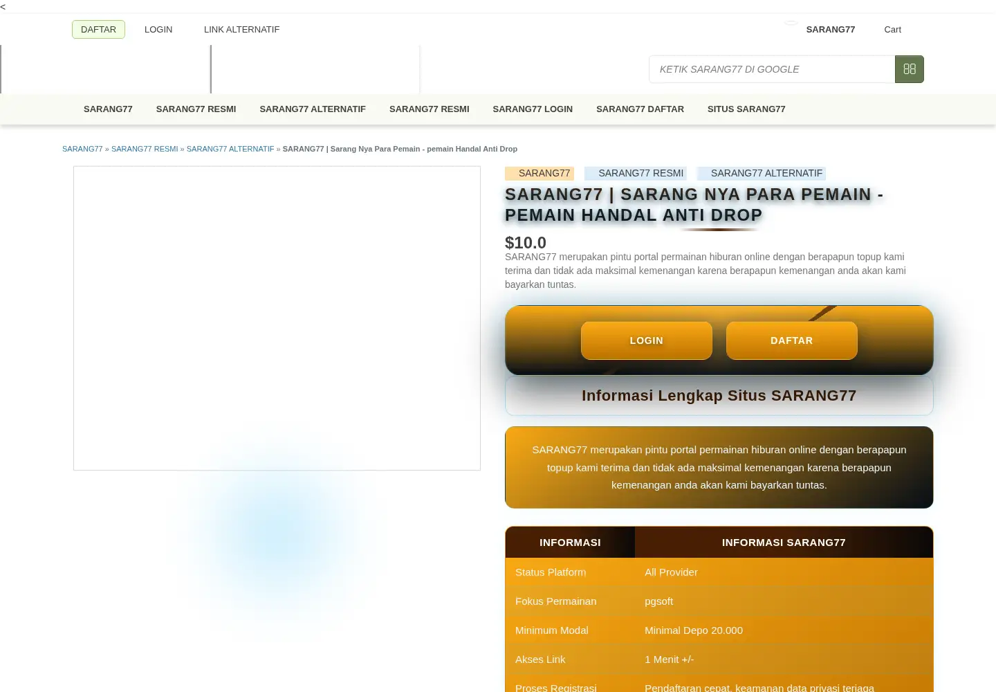 Captured homepage of canalvoyagers.com in the current scan