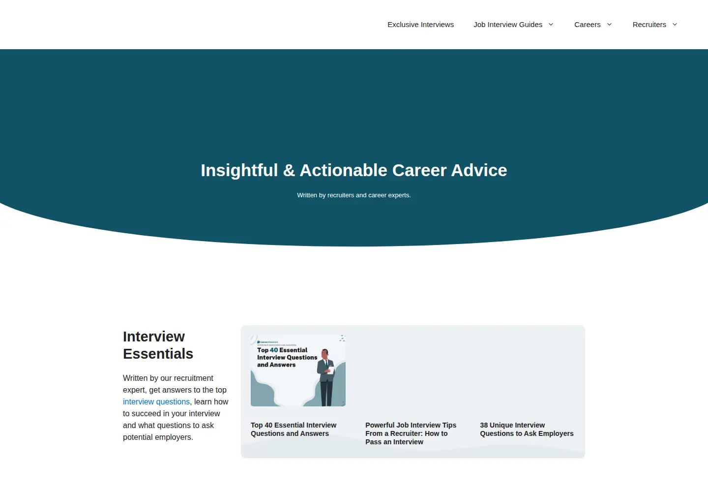 Screenshot of careersidekick.com