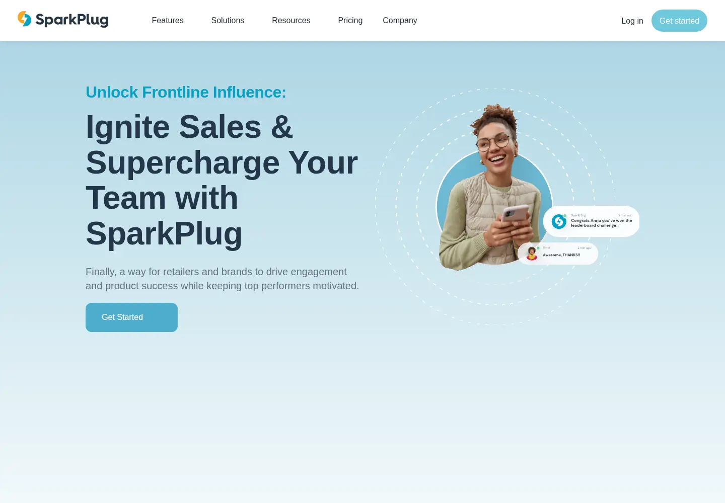 Screenshot of sparkplug.app