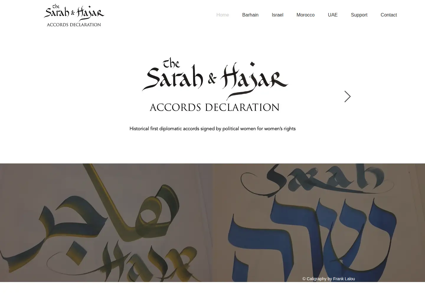 Captured homepage of thesarahandhajaraccords.com in the current scan
