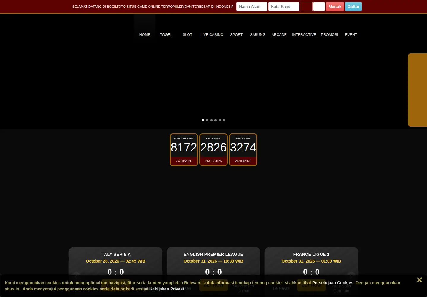 Screenshot of causamerita.com