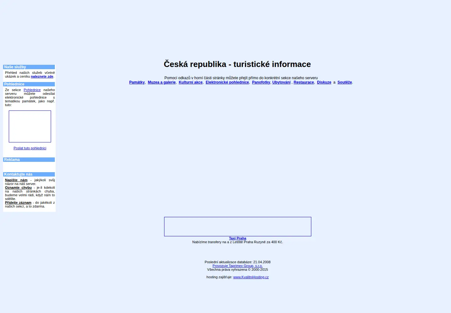 Screenshot of pruvodce.com