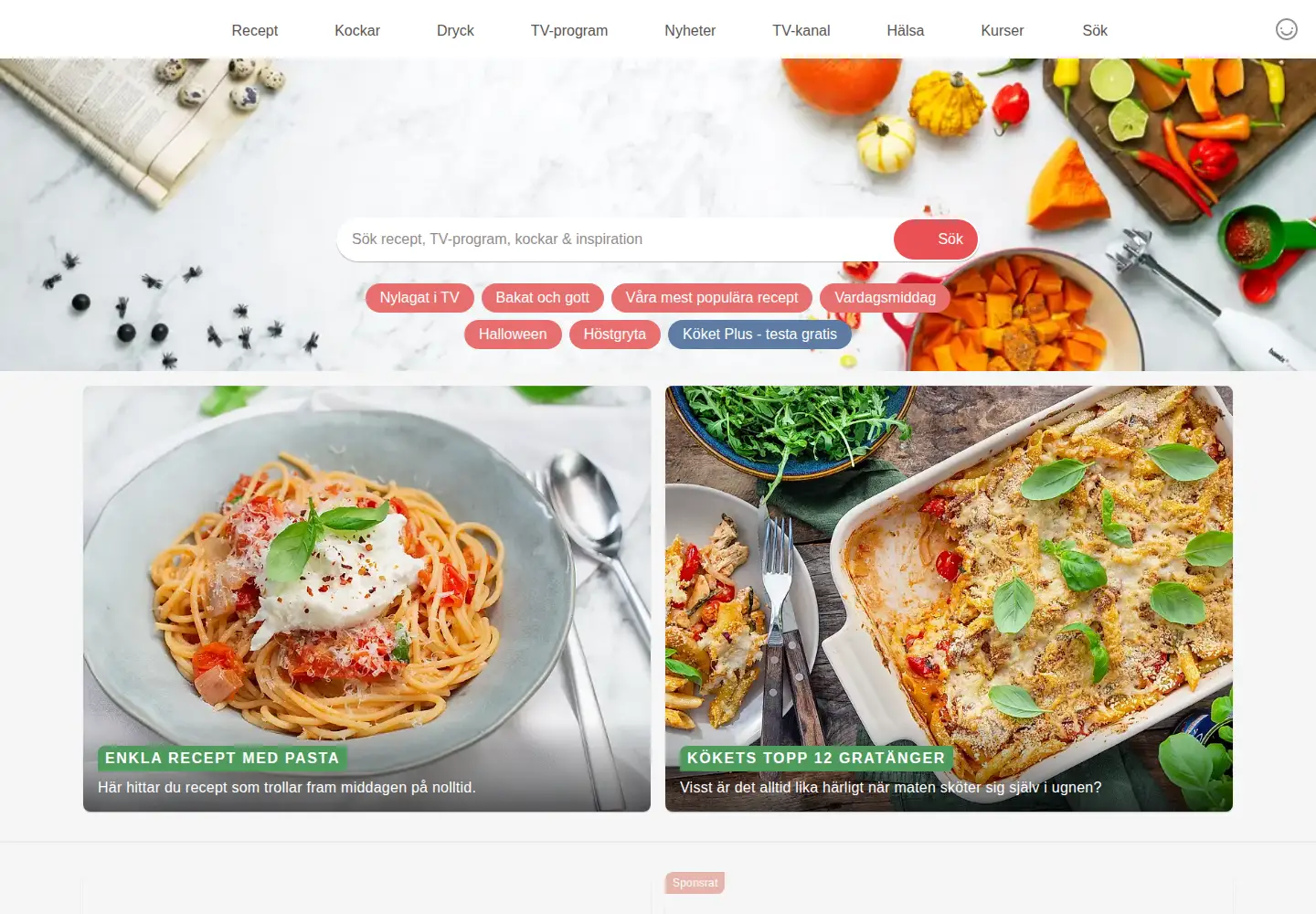 Screenshot of koket.se