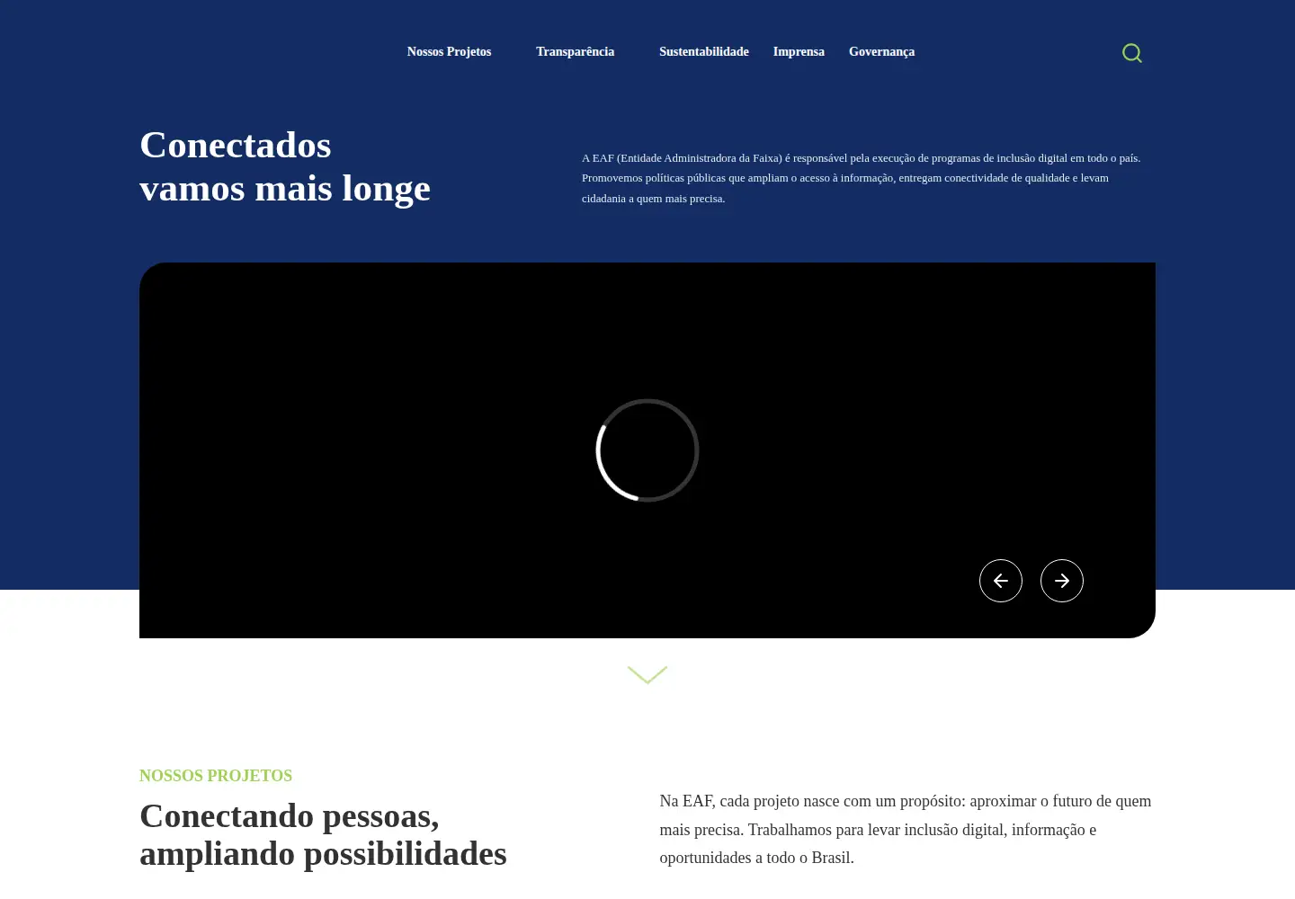 Screenshot of sigaantenado.com.br