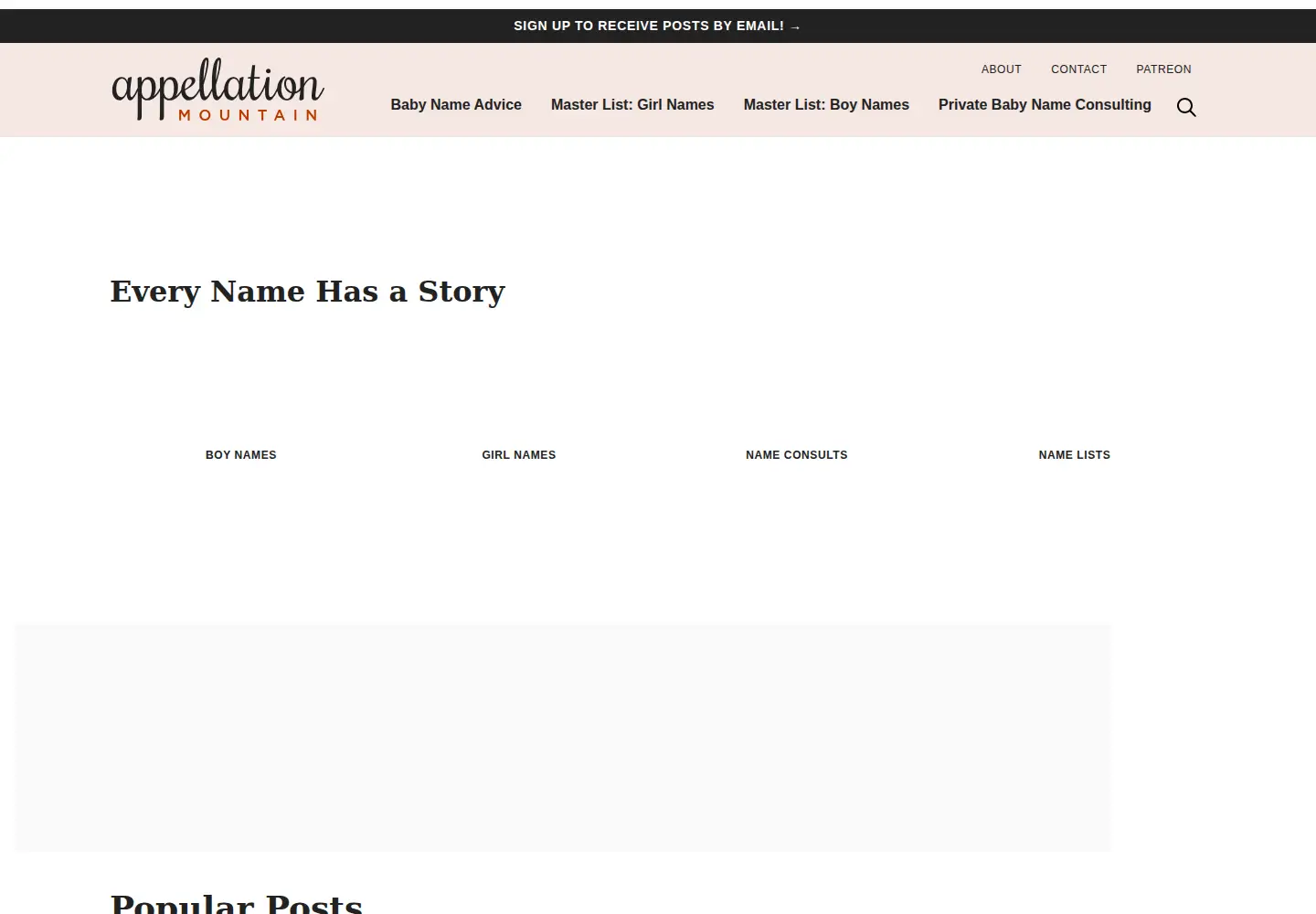 Captured homepage of appellationmountain.net in the current scan