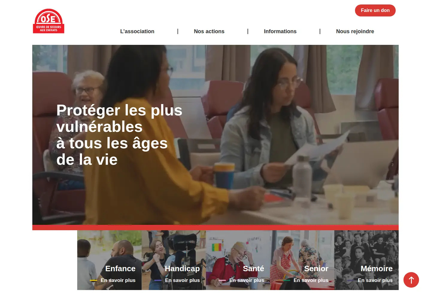 Screenshot of ose-france.org