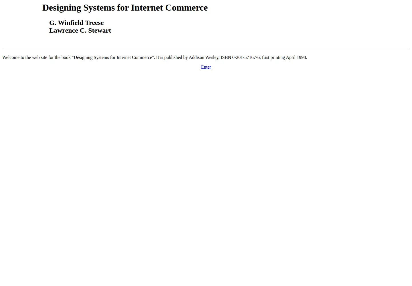 Captured homepage of treese.org in the current scan