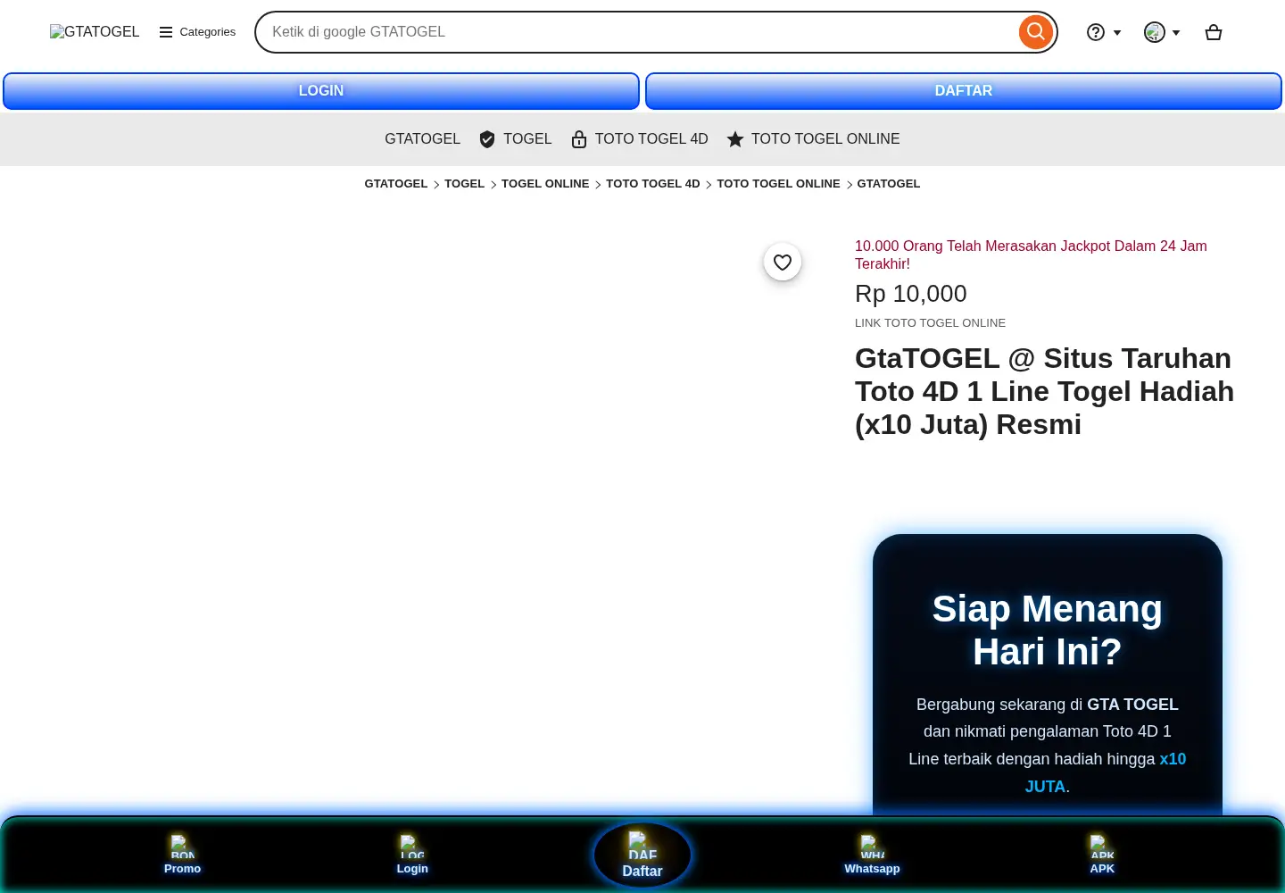 Screenshot of stateronline.com