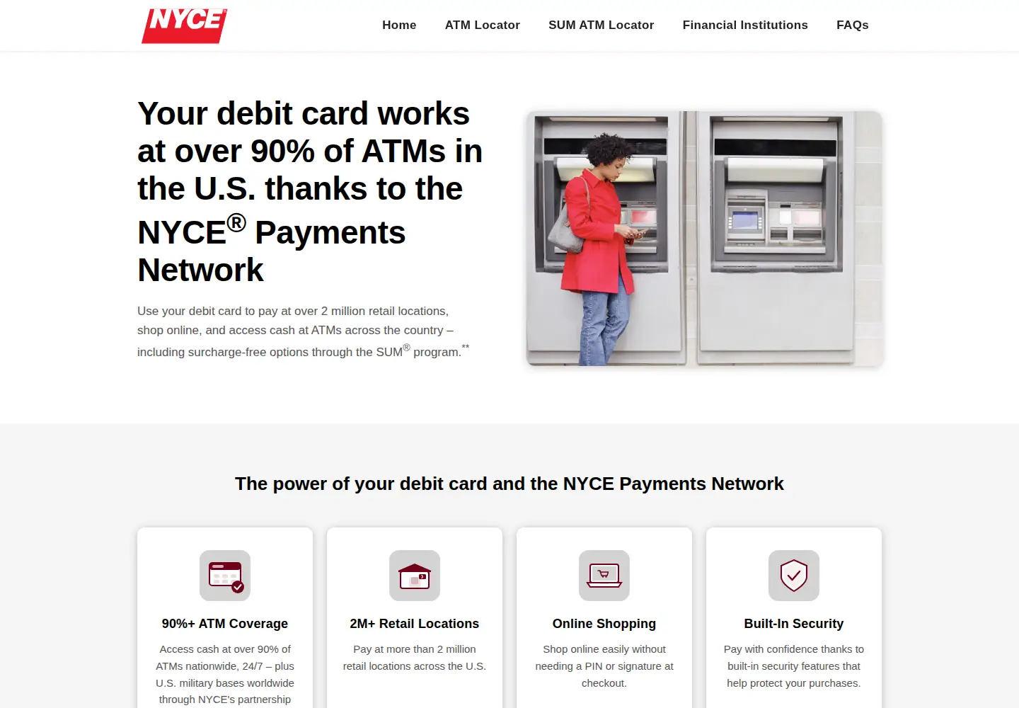 Screenshot of nyce.net