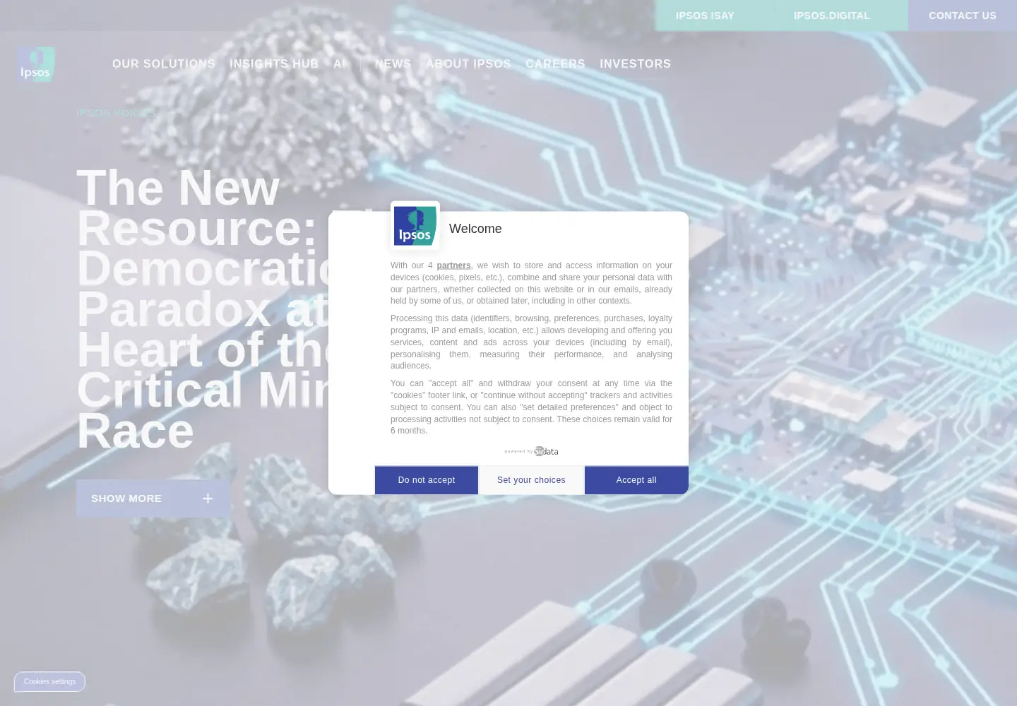 Screenshot of ipsos.com.au