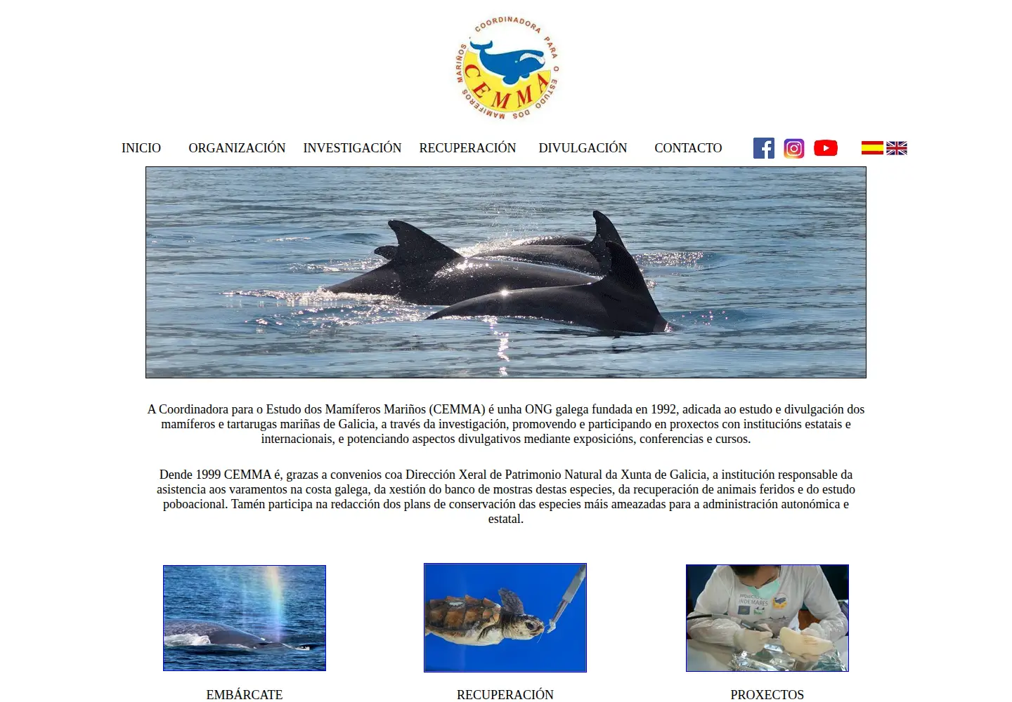 Screenshot of cemma.org