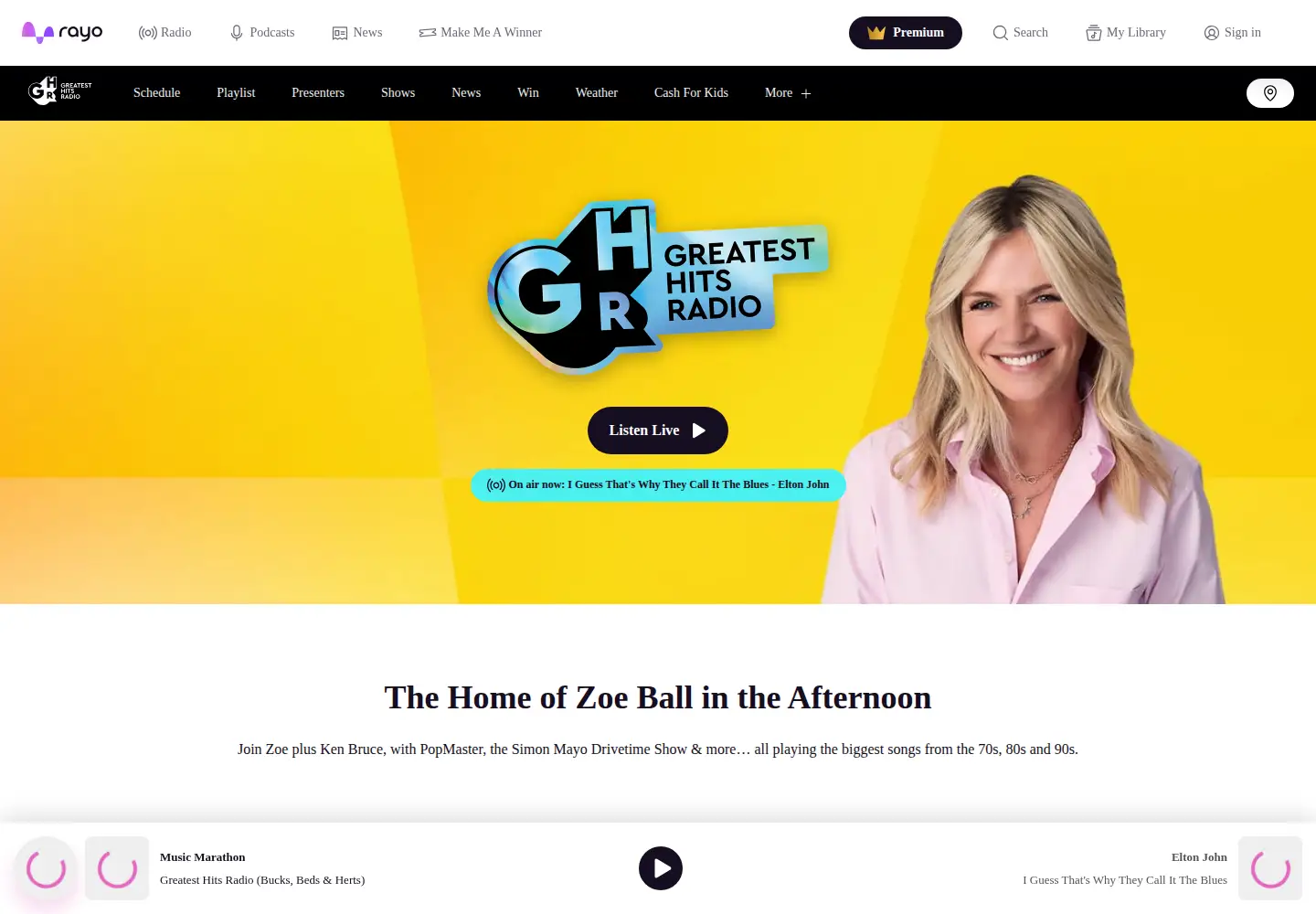 Captured homepage of mix96.co.uk in the current scan